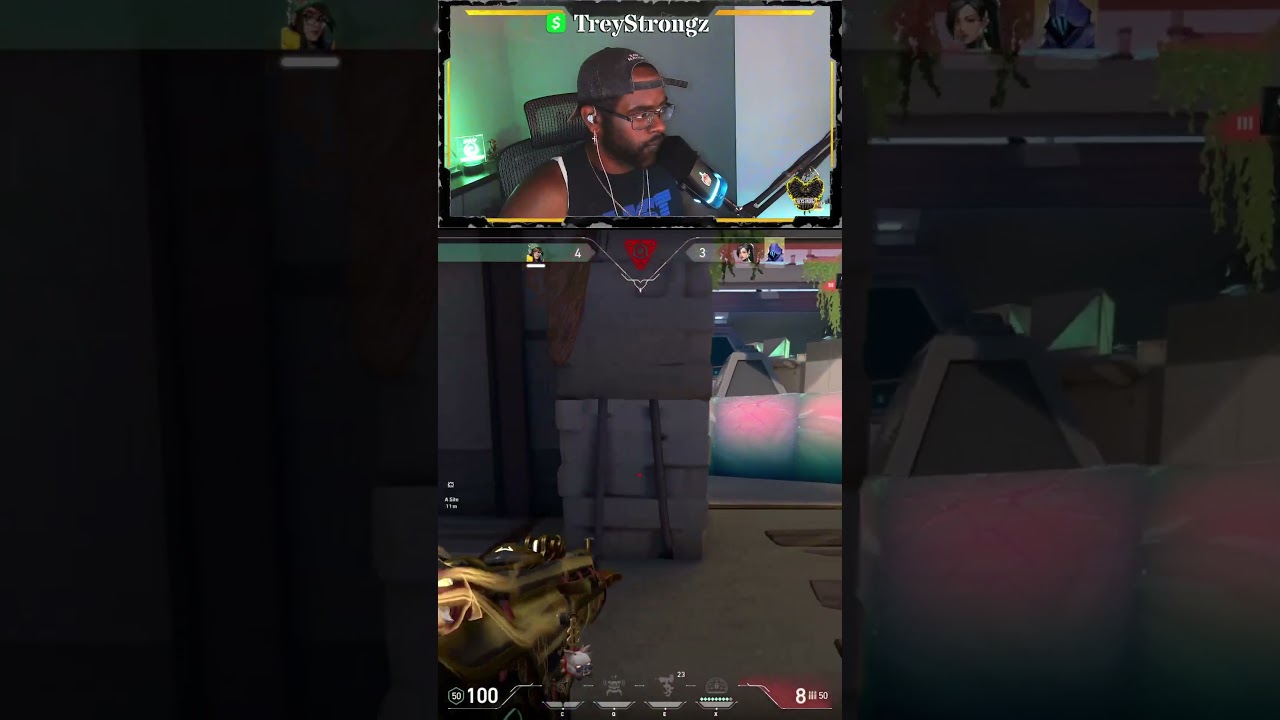 KJ on Breeze is GOATED! #valorant #kickstreamer