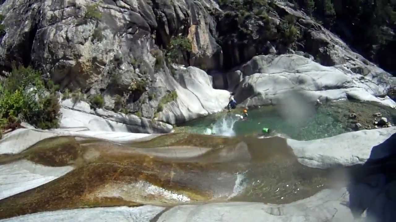 Canyoning en corse