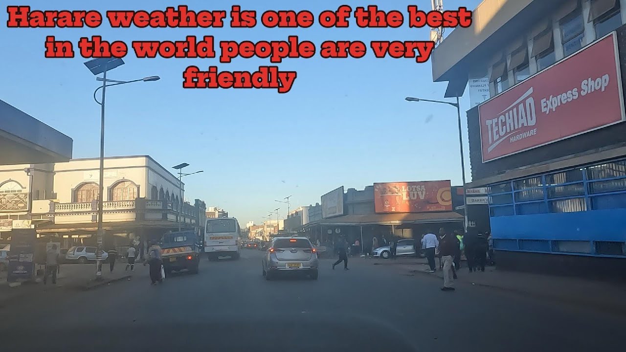 Harare Weather is one of the best in the world people are super friendly in Zimbabwe 🇿🇼 #zimbabwe 