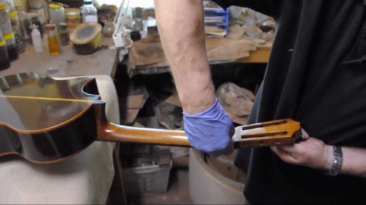 French Polishing Part 1 Bodying - Howell Guitars