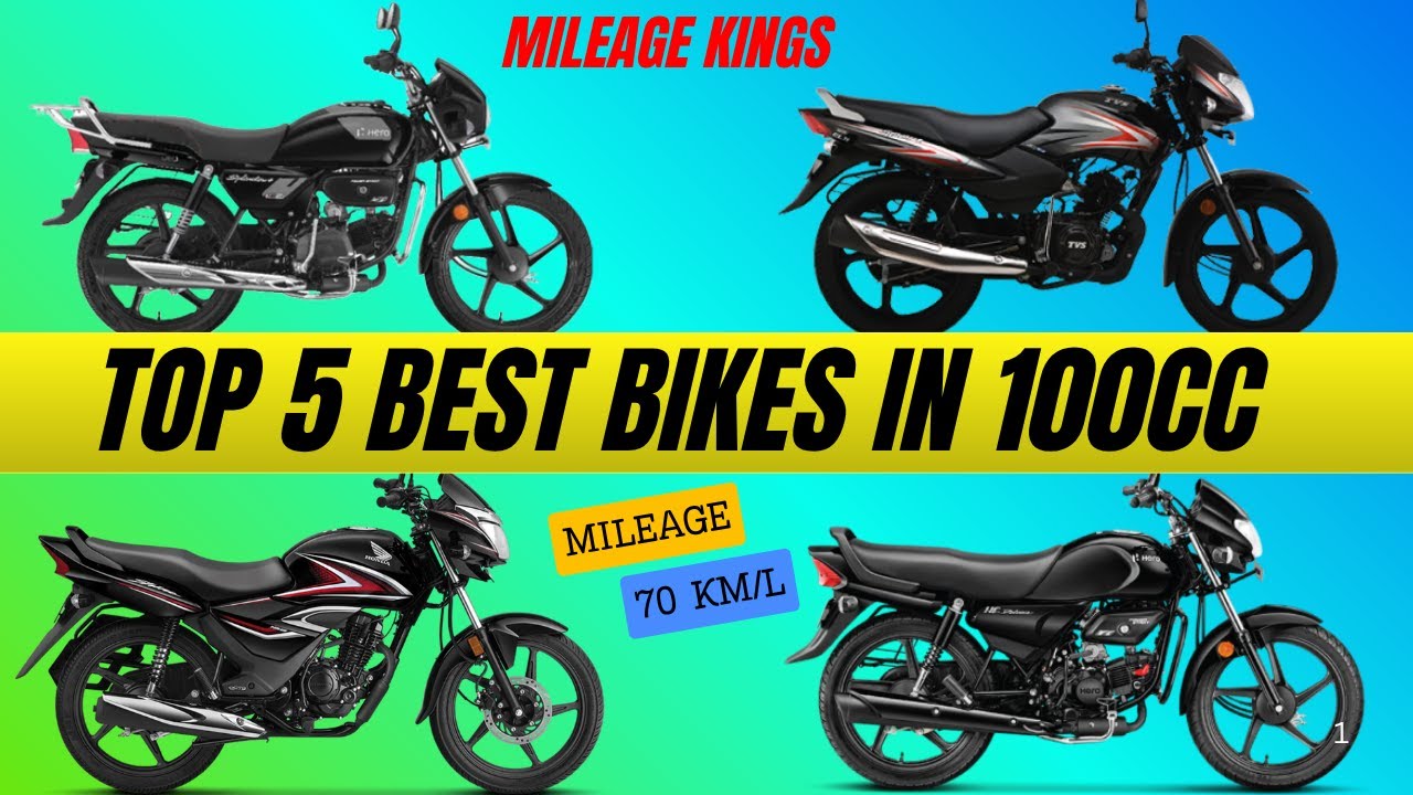 TOP 5 BEST 100cc BIKES IN INDIA 2025 | MILEAGE KINGS FOR BUDGET BUYERS
