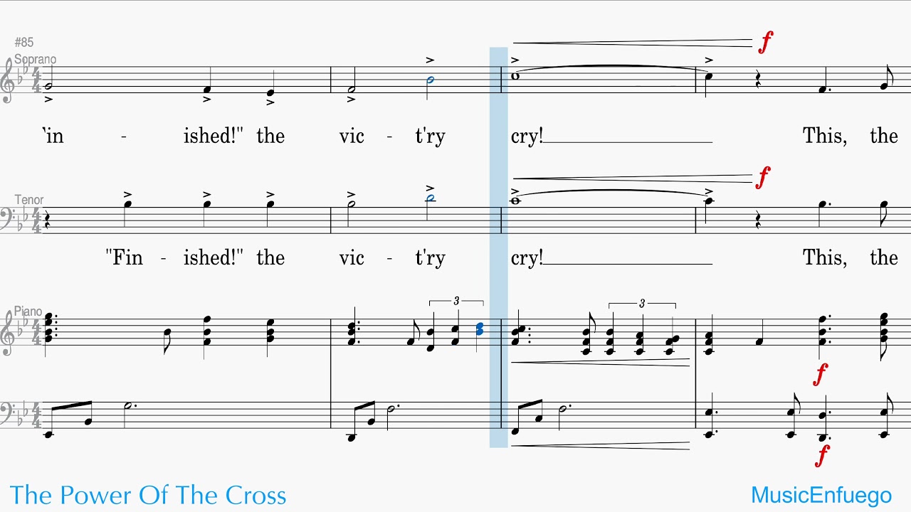 The Power Of The Cross - Soprano