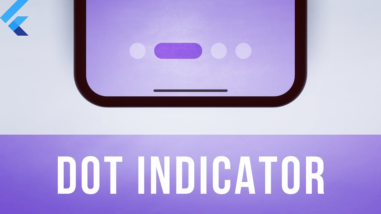 CUTE & FUN Dot Indicators • Flutter Package of the Day #06