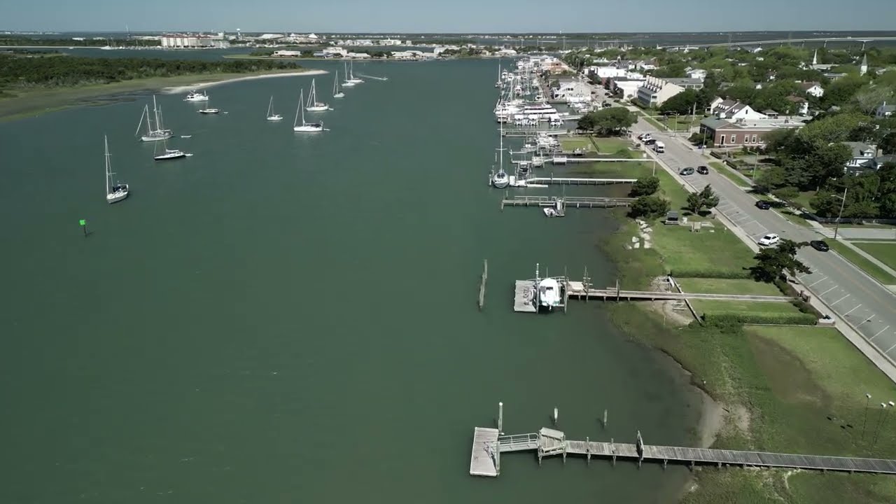 Beaufort, NC  Waterfront (DJI Mini 3 Pro)