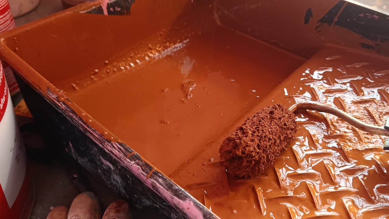 लोहे की ग्रिल par paint karne ka uniq तरीका 