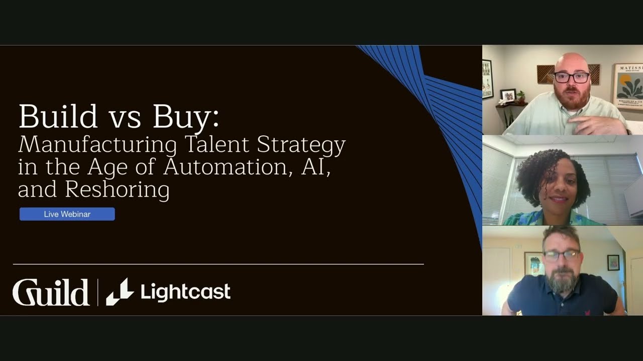 Build vs Buy: Manufacturing Talent Strategy in the Age of Automation, AI, and Reshoring