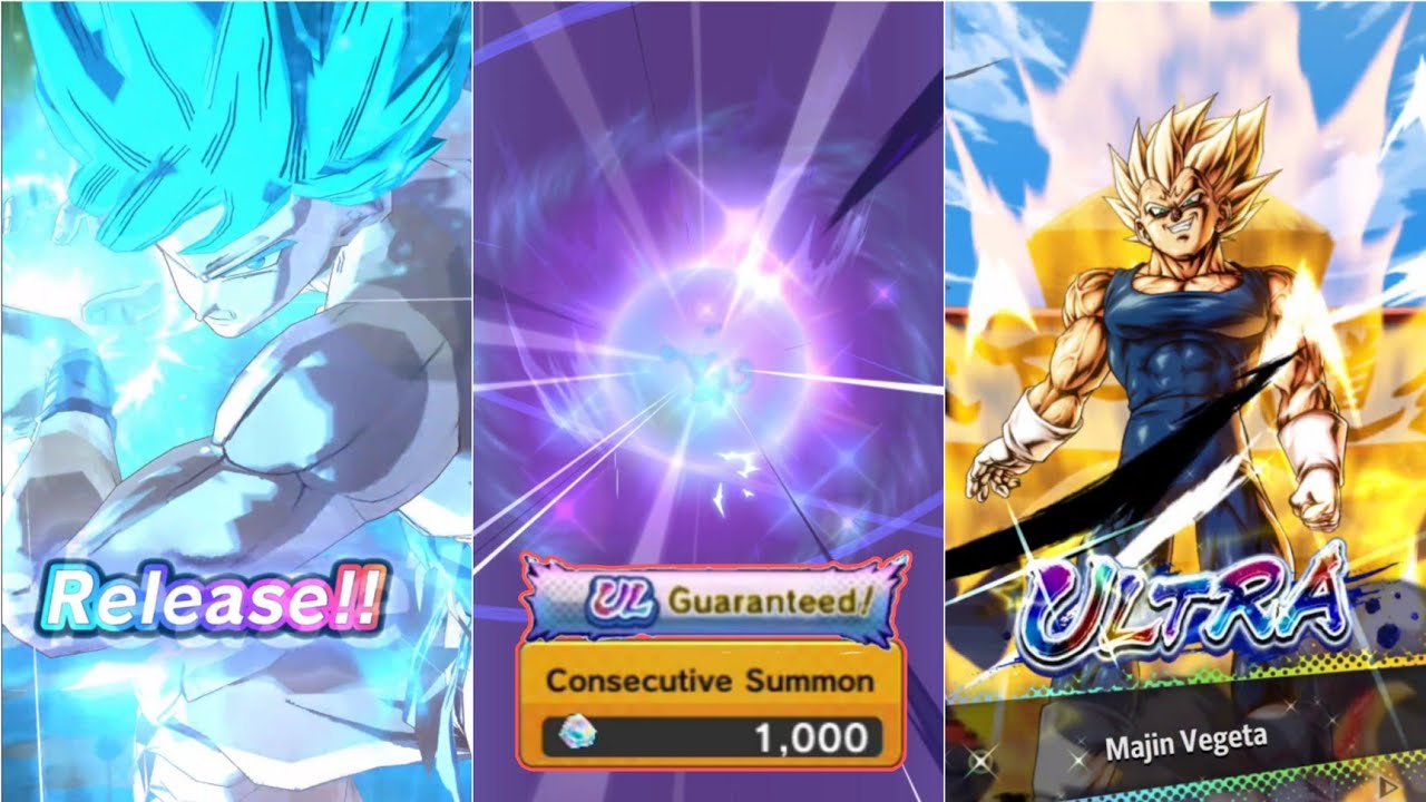 1000% Ultra Majin Vegeta Guaranteed Summon Trick | Summon Trick | Dragon Ball Legends