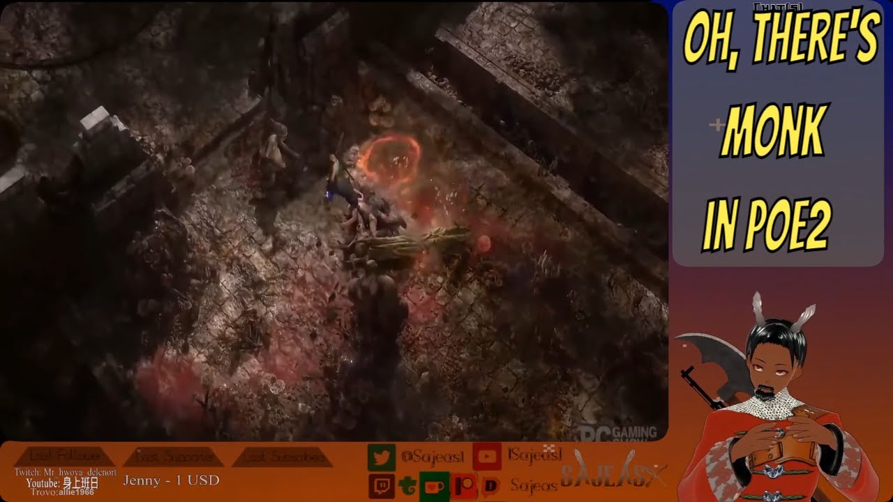 Vtuber live reaction to Path of Exile 2 | PC Gaming Show 2023