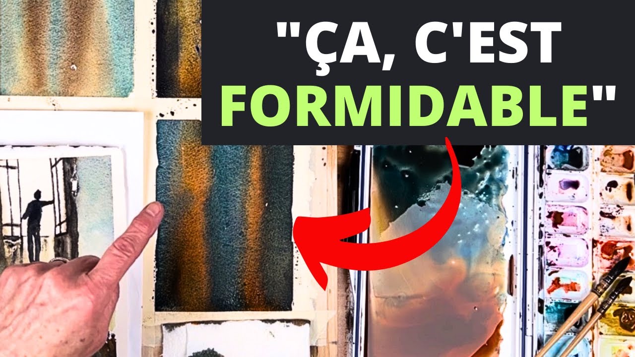 Anne peignait dans l'humide jusqu'à ce qu'il se passe ça