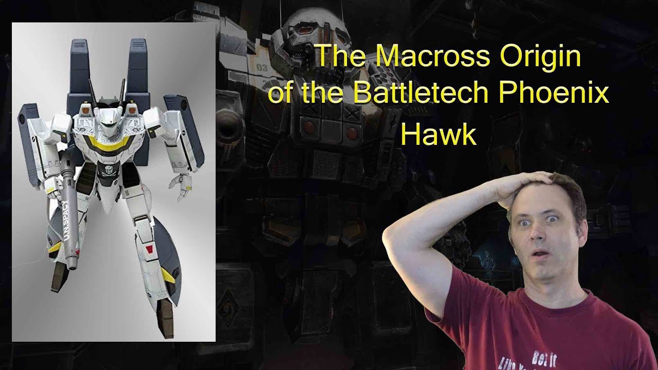 The Macross / Robotech Origin of the Battletech Phoenix Hawk