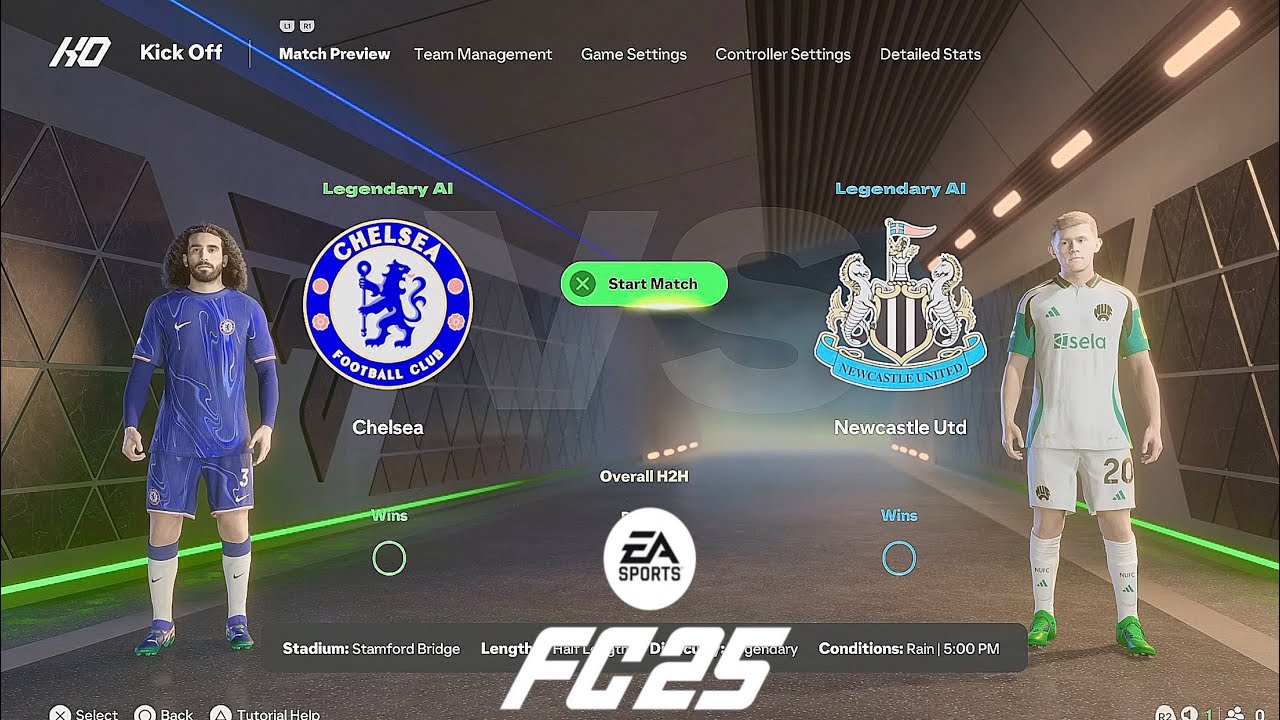 FC 25 - CHELSEA v NEWCASTLE UNITED / FULL MATCH PS5 GAMPLAY (Russian Commentary)