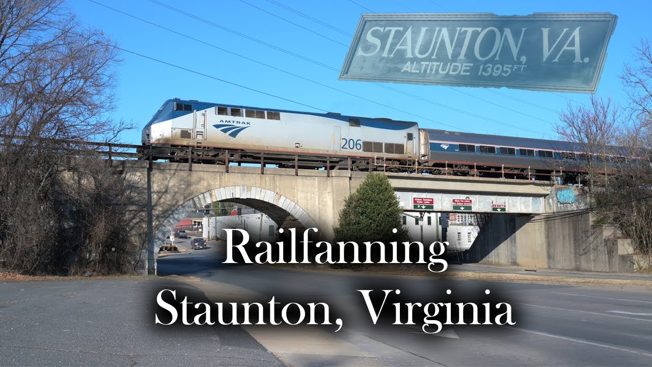 What Trains Can I See in Staunton, Virginia?
