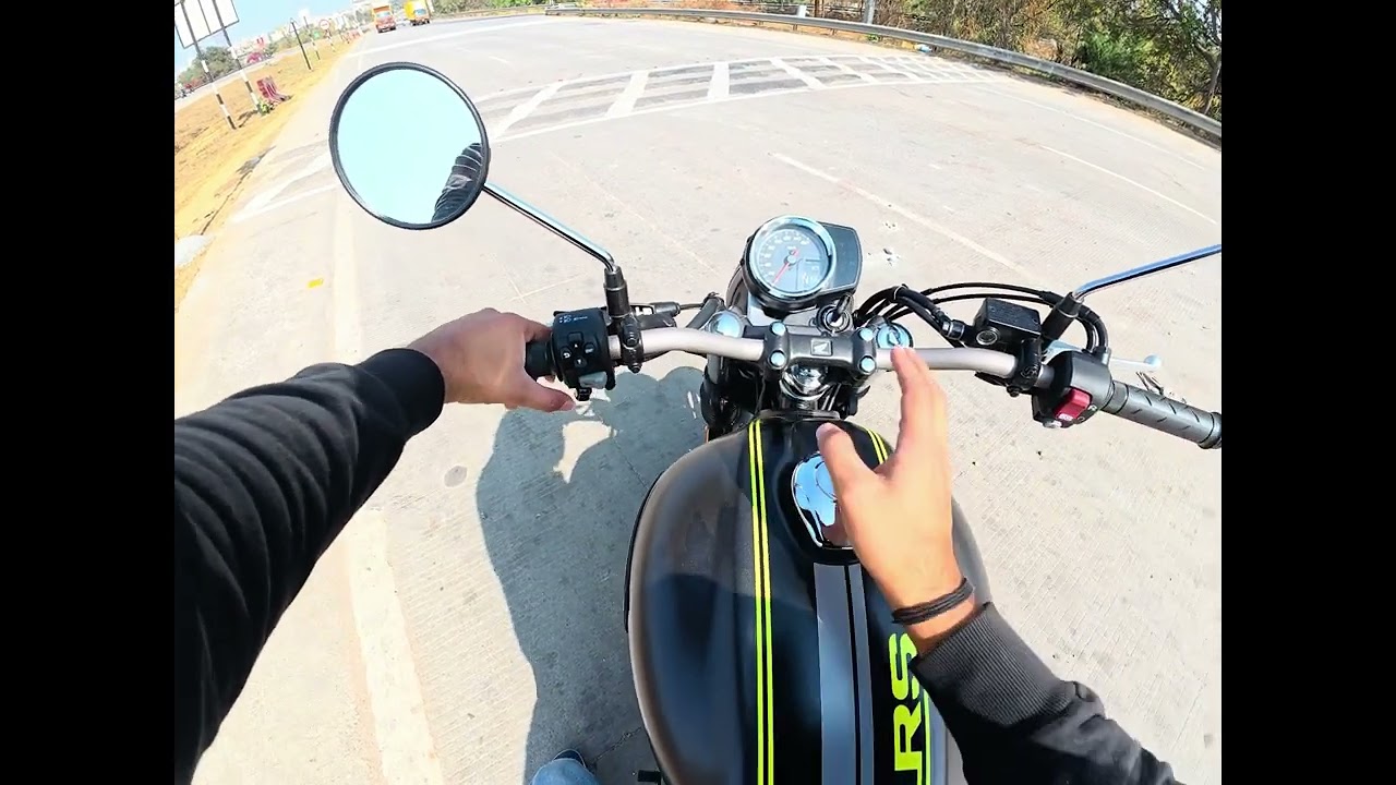 CB350RS Top Speed + Pickup 🔥 | Full Review (Kannada)