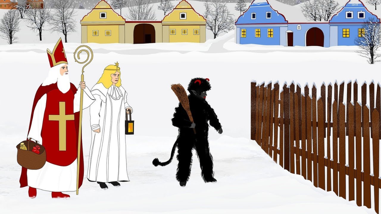 Mikulaš, čert a anděl - přišli k vám :-)
