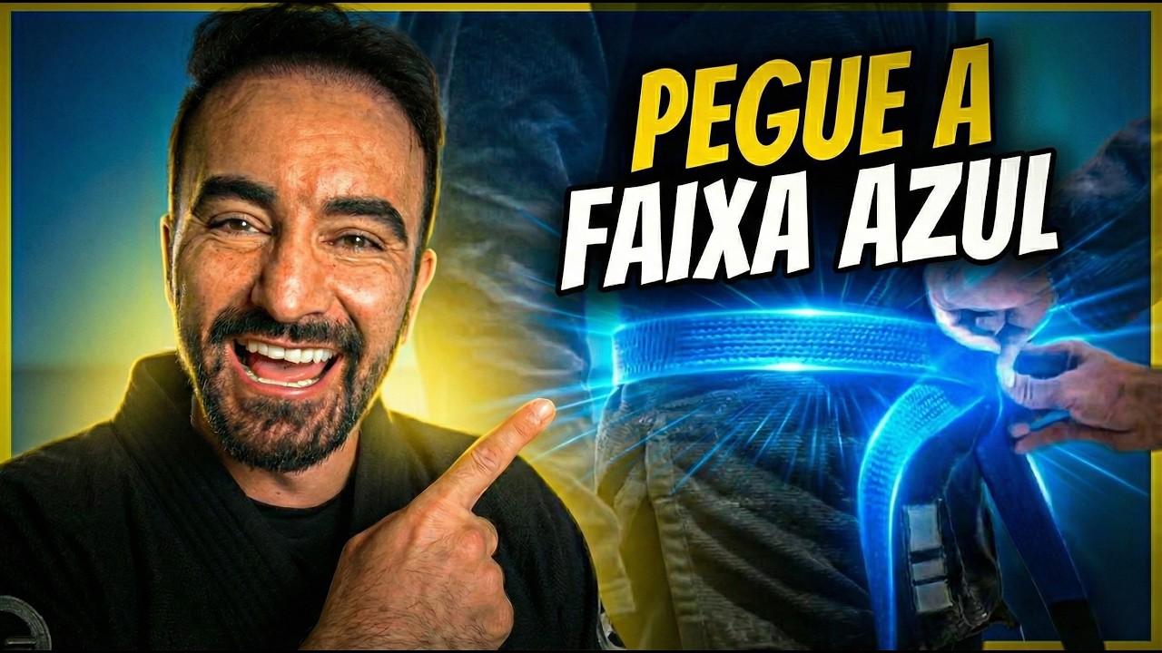 O QUE SABER PARA PEGAR A FAIXA AZUL DE JIU JITSU?
