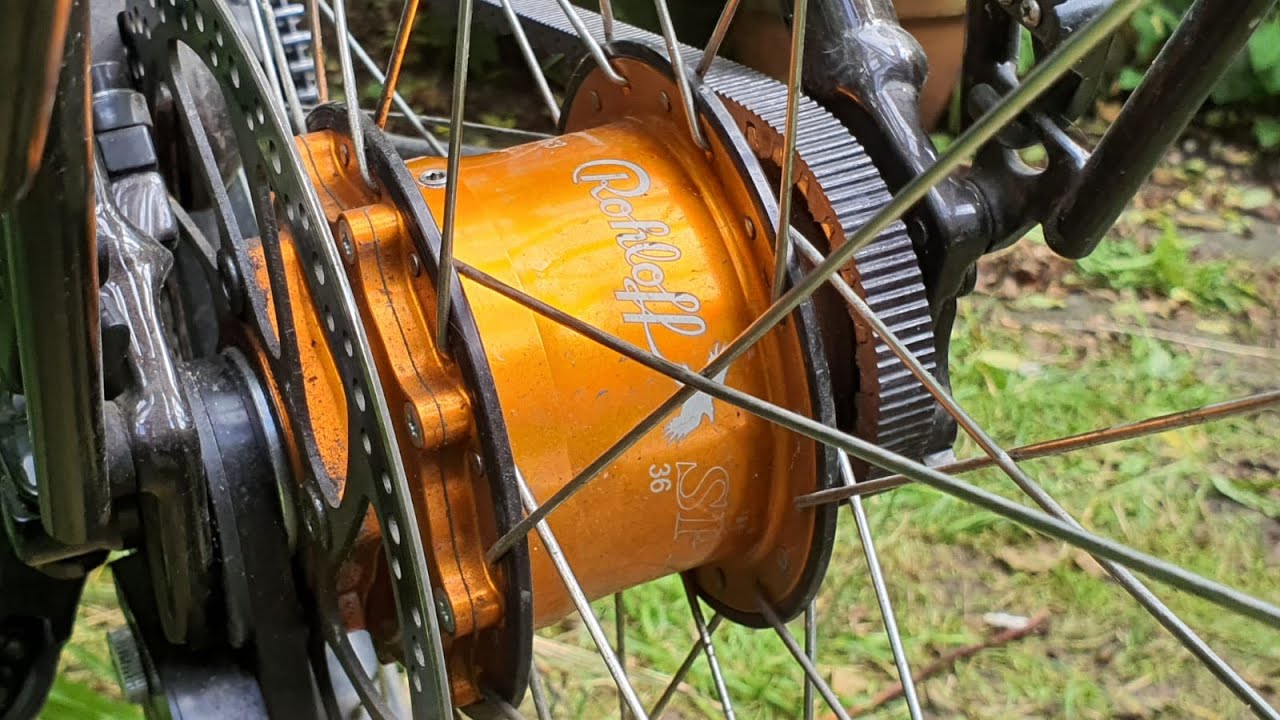 ROHLOFF NAAF OLIE VERVANGEN / Oil change Rohloff hub Koga bicycle
