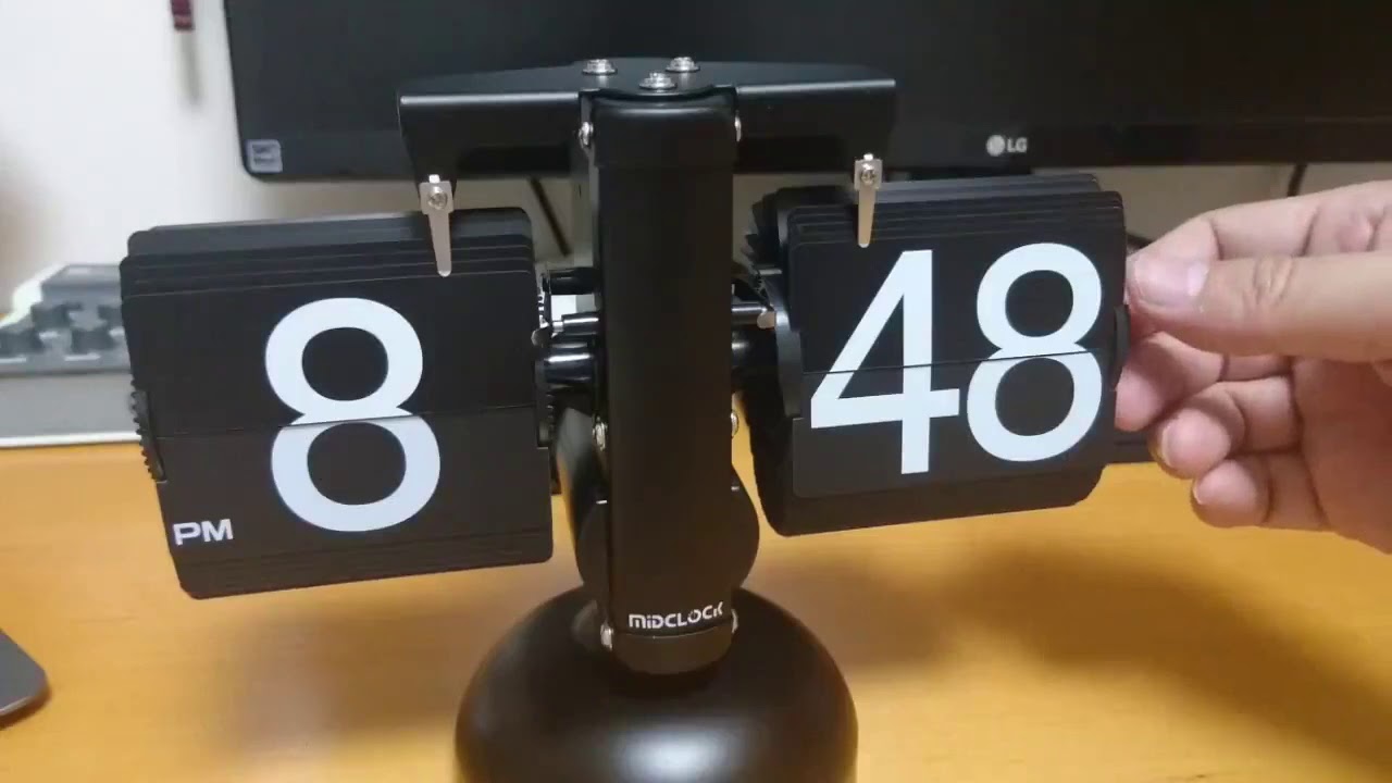 レトロ調パタパタ時計 レビュー