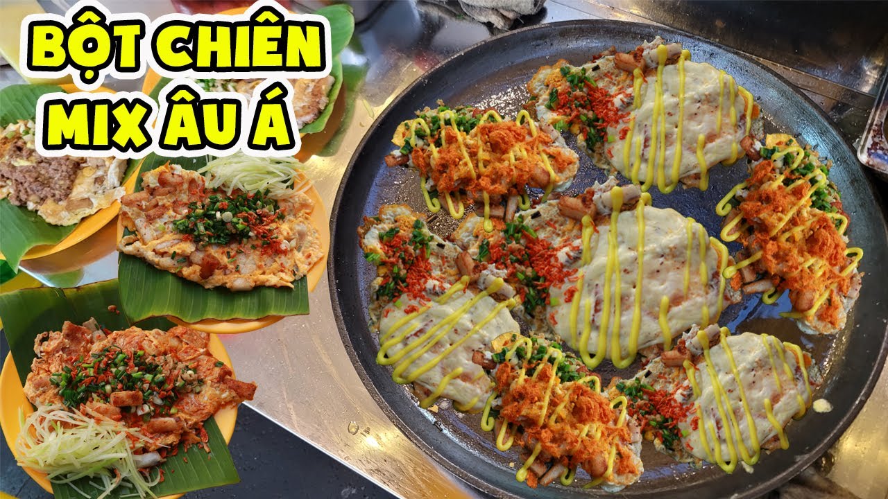 Độc Lạ Bình Thạnh Bột Chiên Mix Topping Đủ Thể Loại Âu Á Duy Nhất Ở Sài Gòn