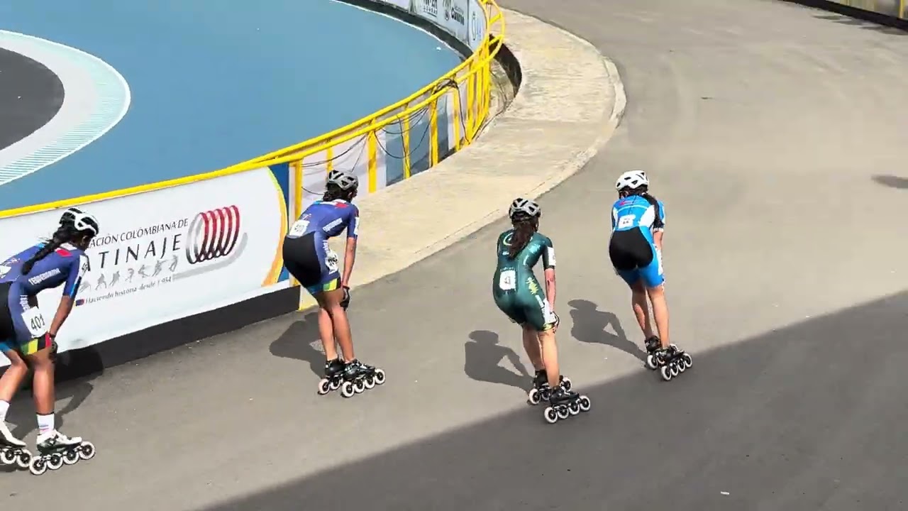 Patinaje de velocidad prueba puntos panamericano 2025 🏅Hanny Castellanos