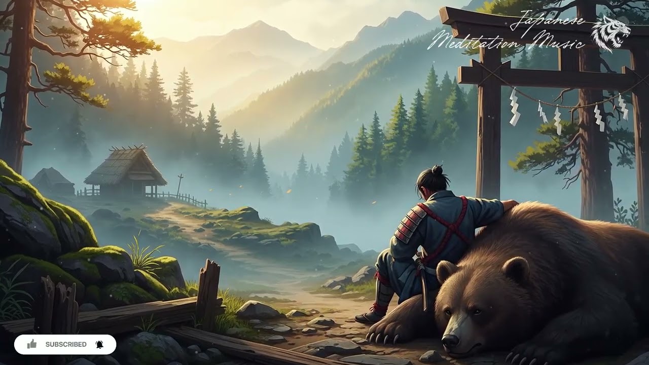 Bear Aegis (熊の盾) - Builds calm courage to act first | Japanese Instrumental Music for Sleep