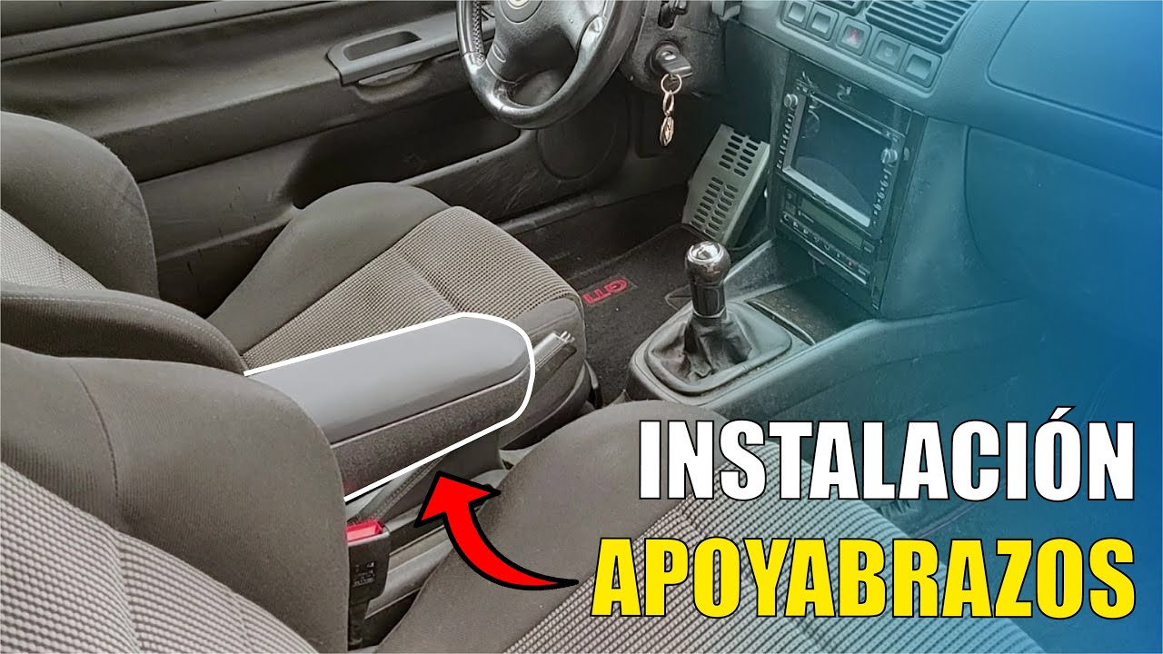 💪 Instalo APOYABRAZOS/DESCANSABRAZOS en volkswagen GOLF 4 GTI 1.8 Turbo | VW GOLF GTI mk4 1.8T Ep.4