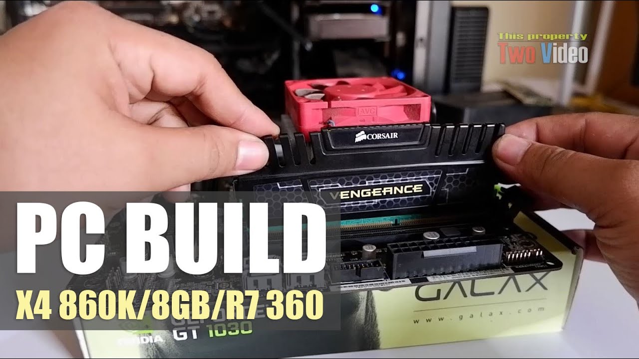 PC Build AMD Athlon X4 860K With R7 360