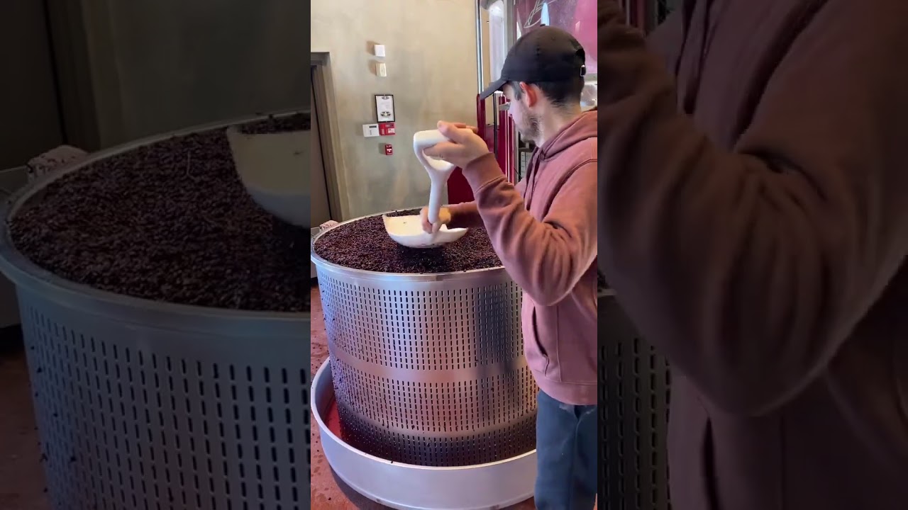 Pressing the 2023 Pinot Noir grapes.🍇🤤@ninerwineestates