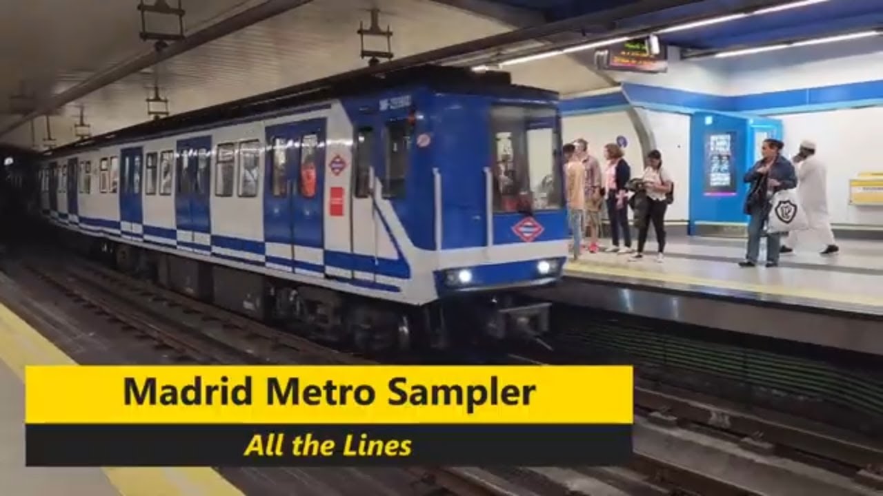 A Madrid Metro Sampler - All The Lines