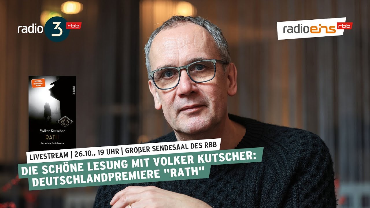 Die schöne Lesung | ‚‚Rath“ von Volker Kutscher