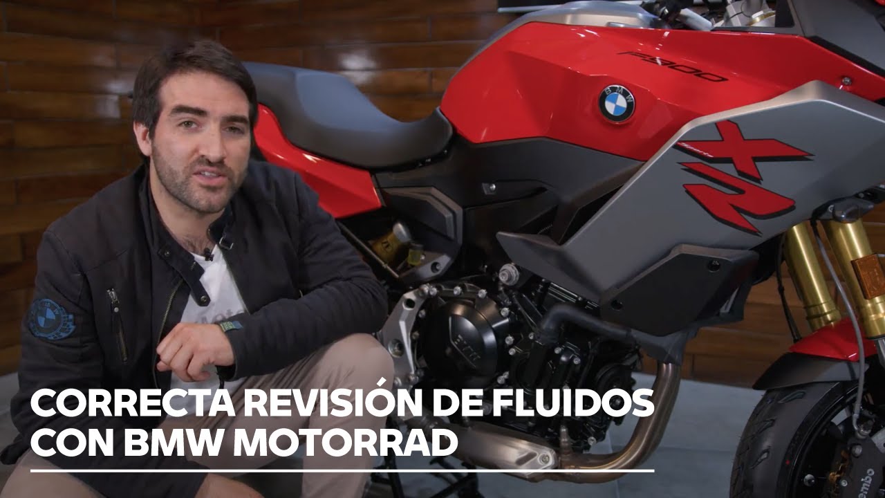 Realiza una correcta revisión de fluidos con BMW Motorrad