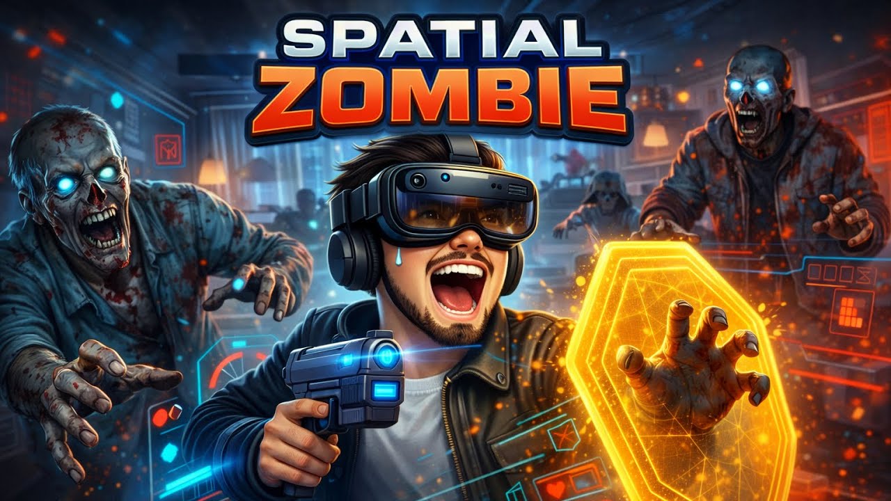 DES ZOMBIES DANS MON SALON 😱 (la réalité mixte est TROP RÉELLE)