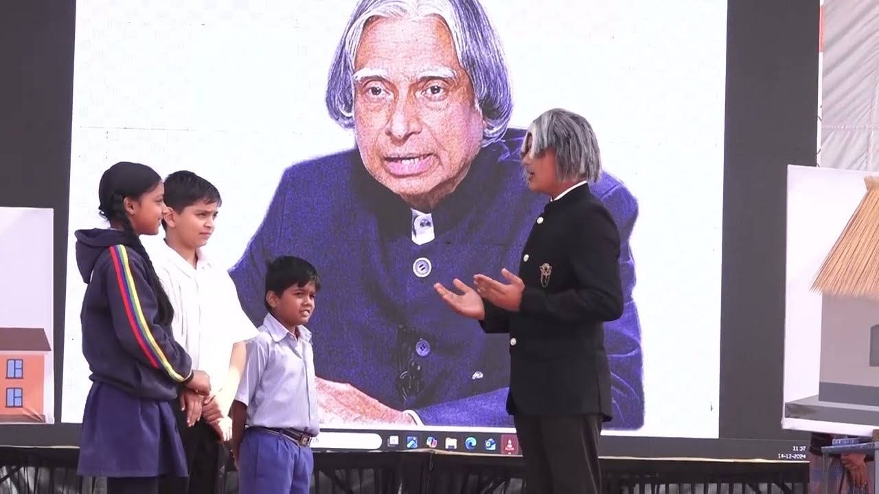 SKIT ON DR. APJ ABDUL KALAM || BY CLASS 3RD || ANNUAL EXHIBITION 2024 || SJCS KOTMA