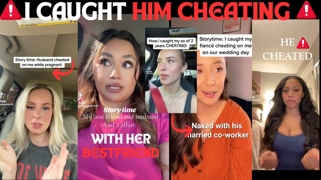 CHEATING EXPOSED Boyfriend & Husband Stories I CAUGHT HIM #tiktok #cheating #fyp #TIKTOK COMPILATION
