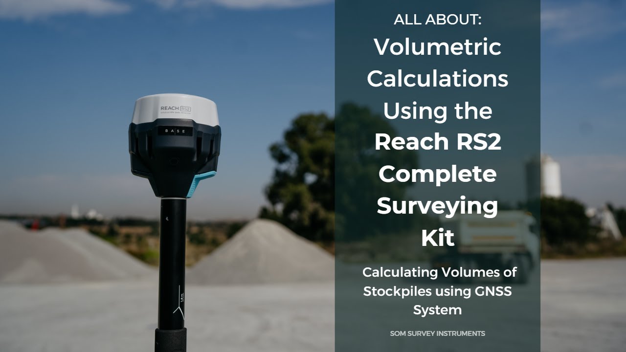 How to calculate a volume of a stockpile using Volumetric Calculations over Local NTRIP Station