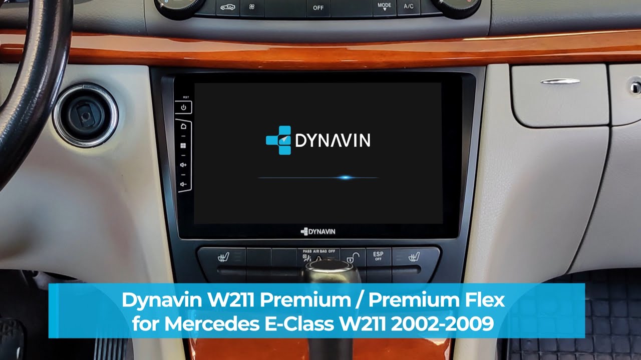 Mercedes E Klasse W211 2002-2009 Dynavin Android Radio Navi Einbau D9-W211 Premium | Premium Flex