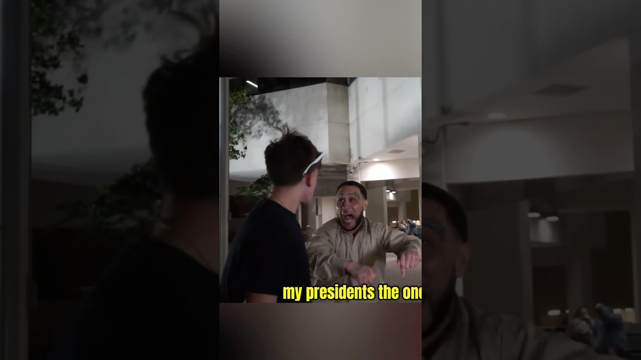 NOT MY PRESIDENT! ​⁠@liamgimig #shorts #funny #fyp #viralvideo