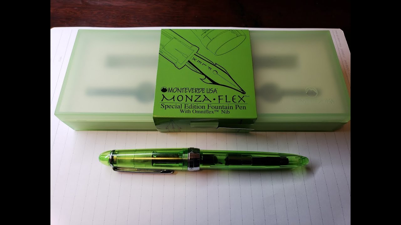 Monteverde Monza Omniflex nib test