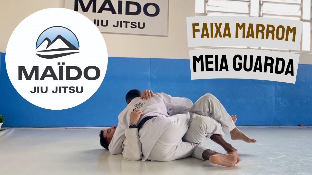 FAIXA MARROM 🟤 - Meia guarda | Maïdo Jiu Jitsu #jiujitsu