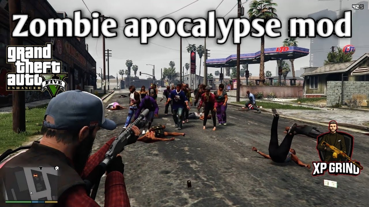 How to Install Zombie Eclipse Mod in GTA V Enhanced | GTA 5 Zombie Apocalypse Mod Tutorial