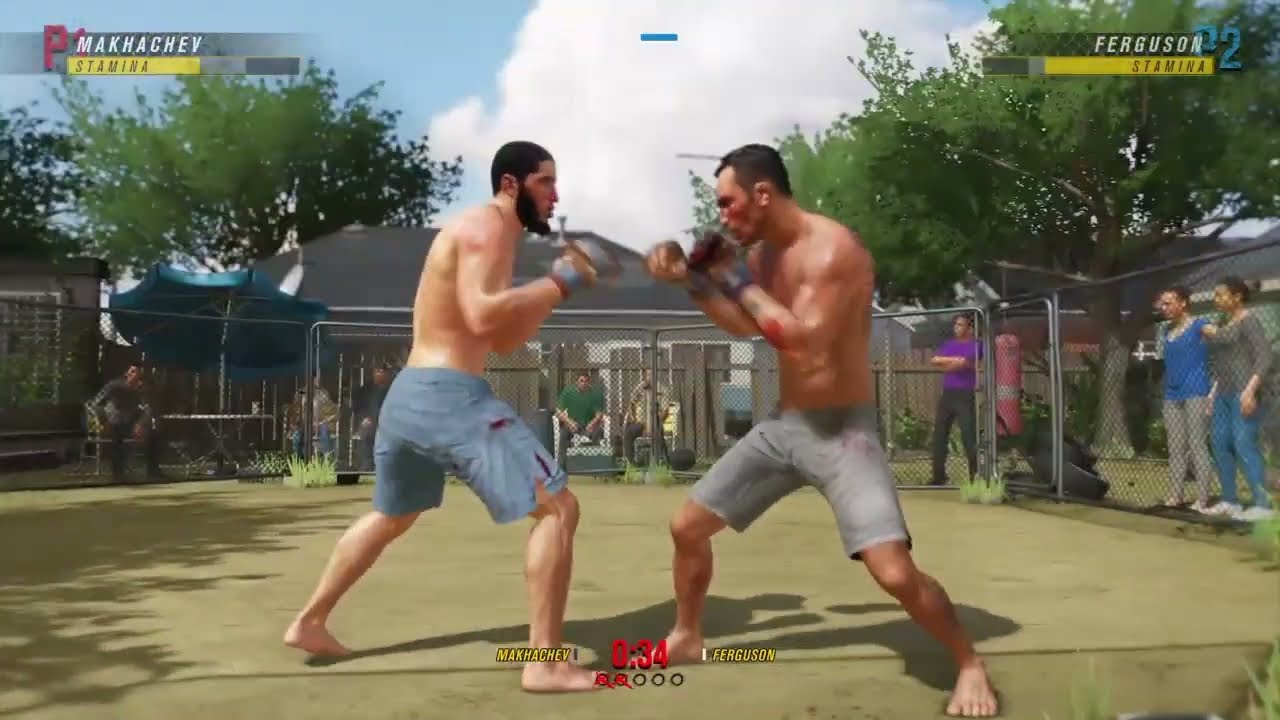 UFC4 GAMEPLAY ISLAM MAKHACHEV VS. TONY FERGUSON!!!
