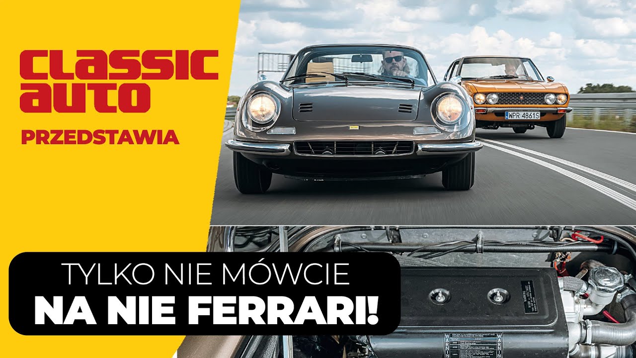 Fiat Dino i Dino 246 - wstydził się ich sam Enzo Ferrari! (PL 4K) | Classicauto