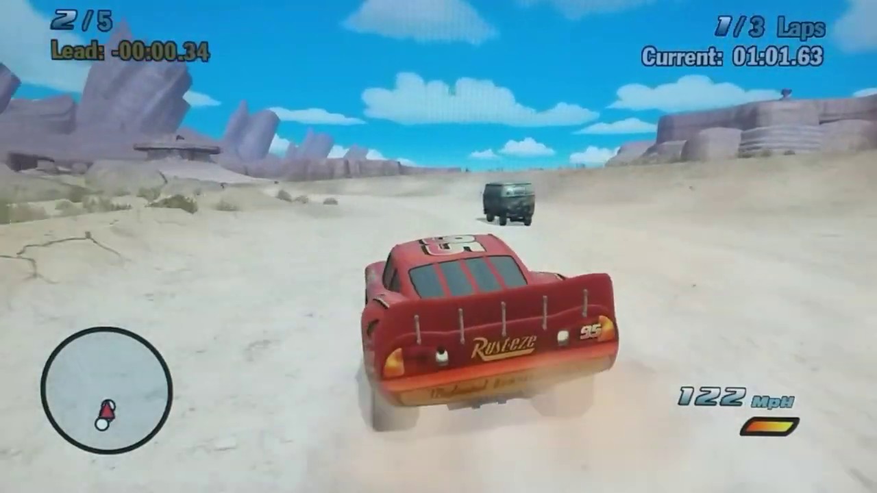 Cars/Carros 1 (DEMO) Xbox 360 Gameplay