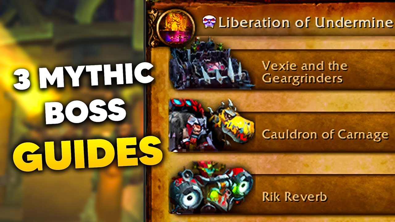 Mythic VEXIE, CAULDRON OF CARNAGE & RIK REVERB Raid Boss Guides | Liberation of Undermine