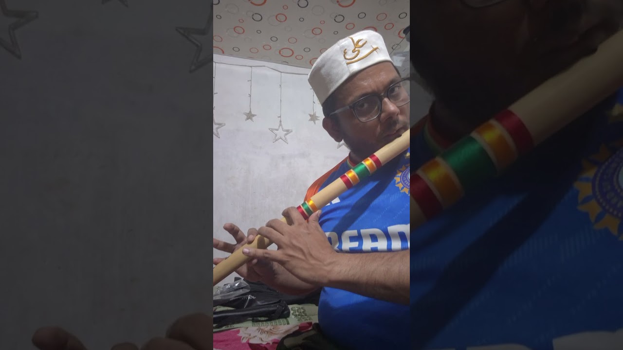 Practice session on E Base Gold Rush Bamboo Flute 🪈 