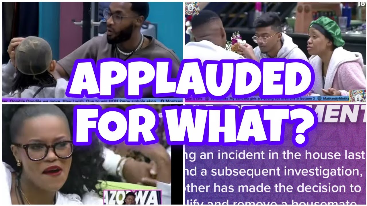 BBMZANSI SEASON 6: QUE REVEALS,  NELISWA APPLAUDED, DID IGNORES DON