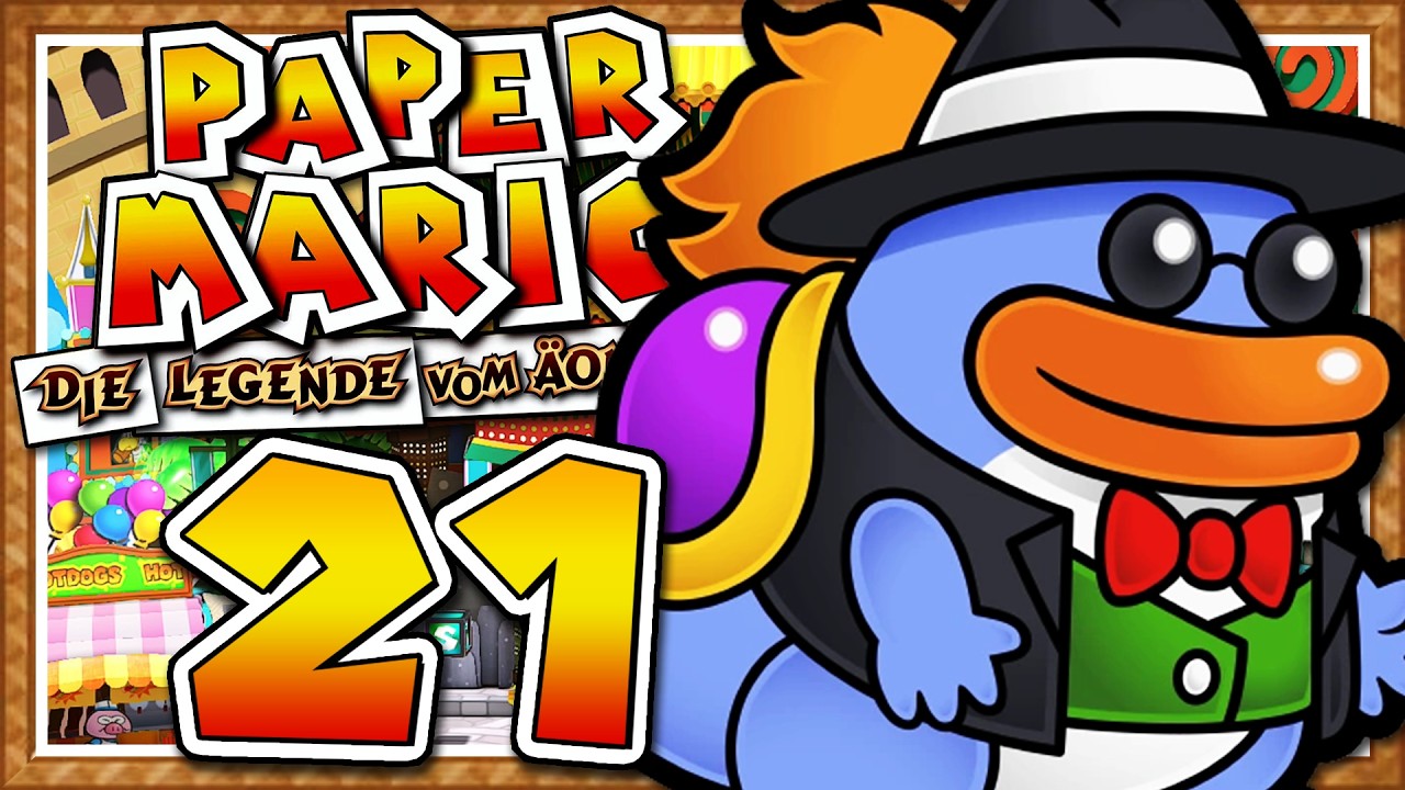 PAPER MARIO: Die Legende vom Äonentor #21 - Falkenheim, die Stadt über den Wolken!