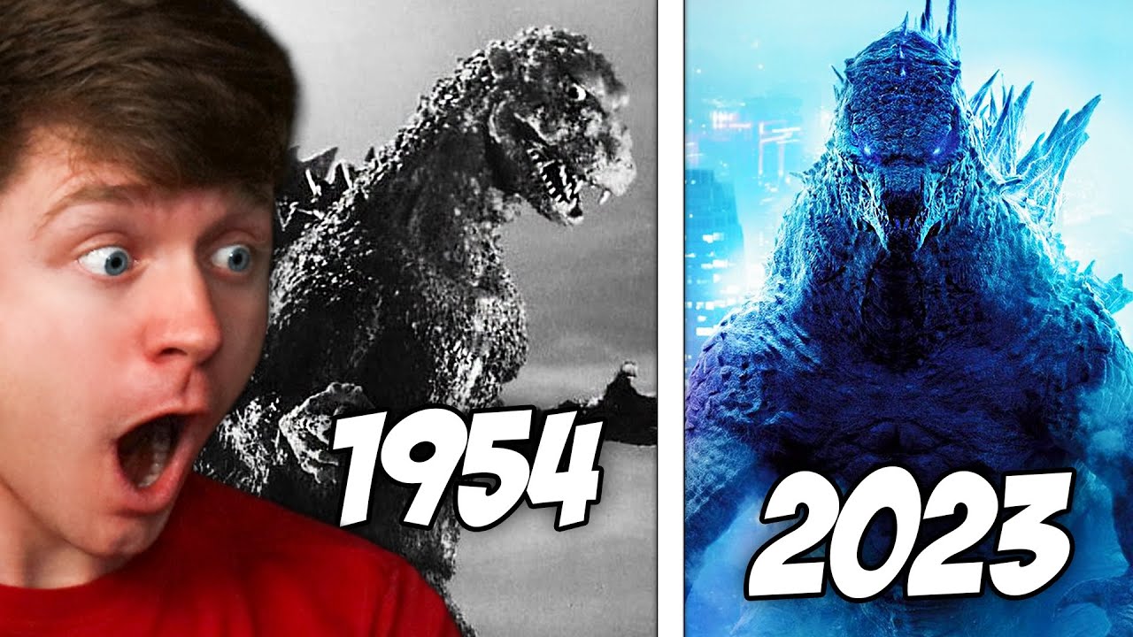EVOLUTION of GODZILLA in MOVIES! (Reaction)