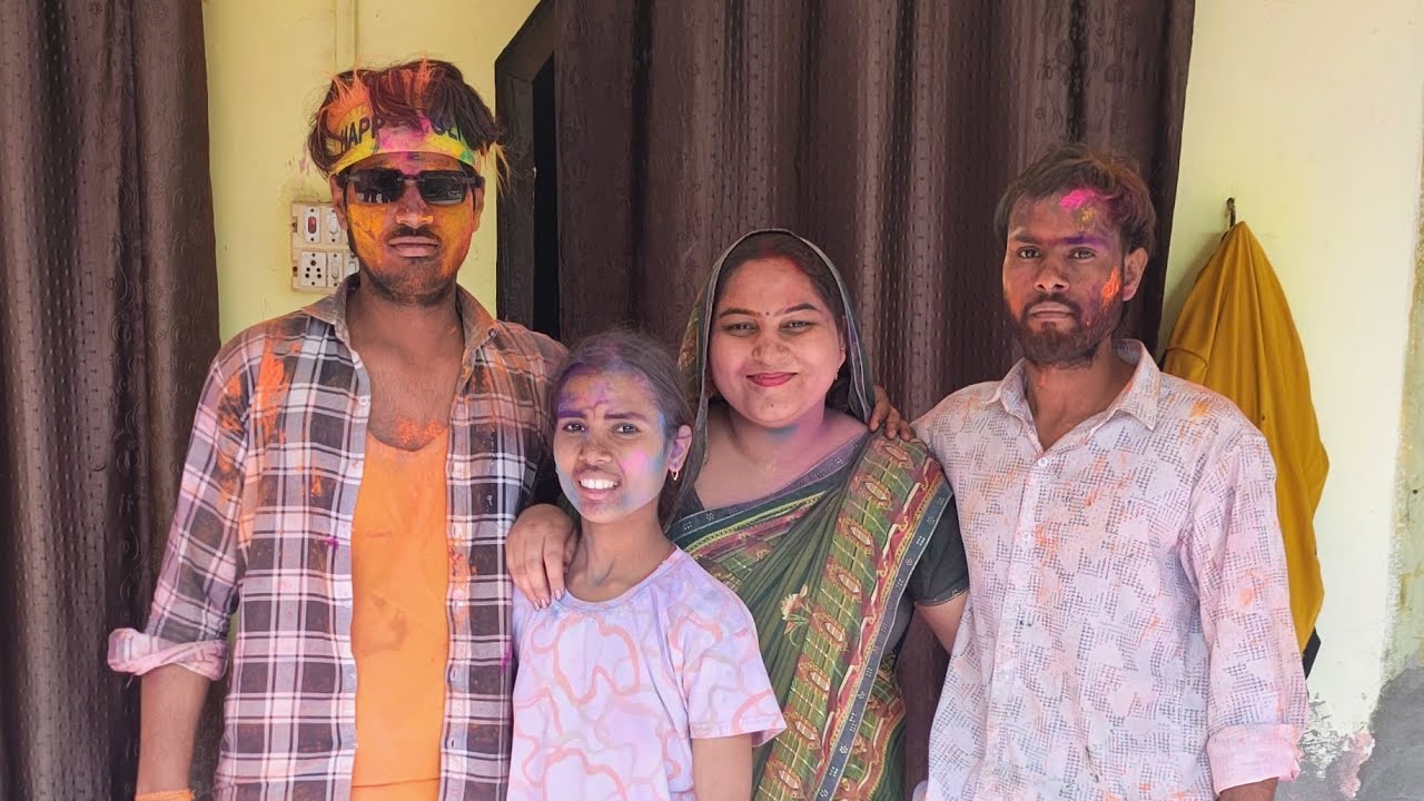 Holi vlog 2k26 || holi pe aaya khoob mja #familyvlog #newvlog