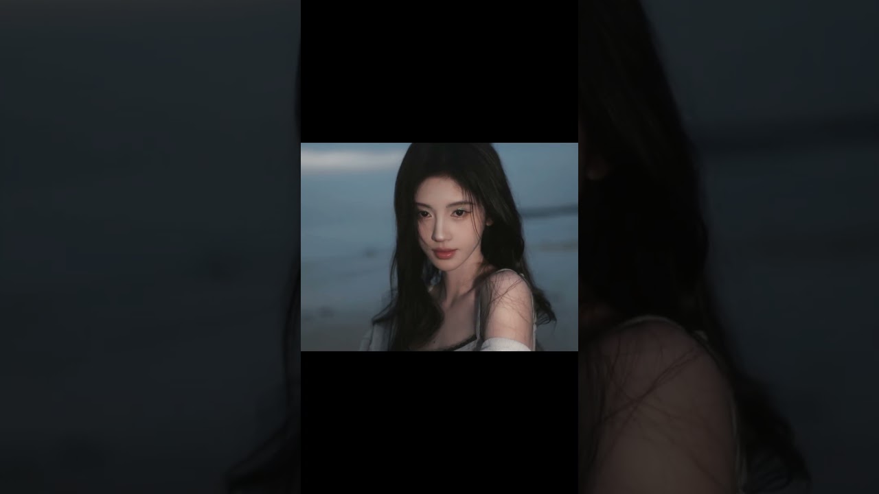 beautiful seaside and beautiful girl🌊#鞠婧祎 #jujingyi #cdrama #九州天空城 #Romance #Fantasy #Drama