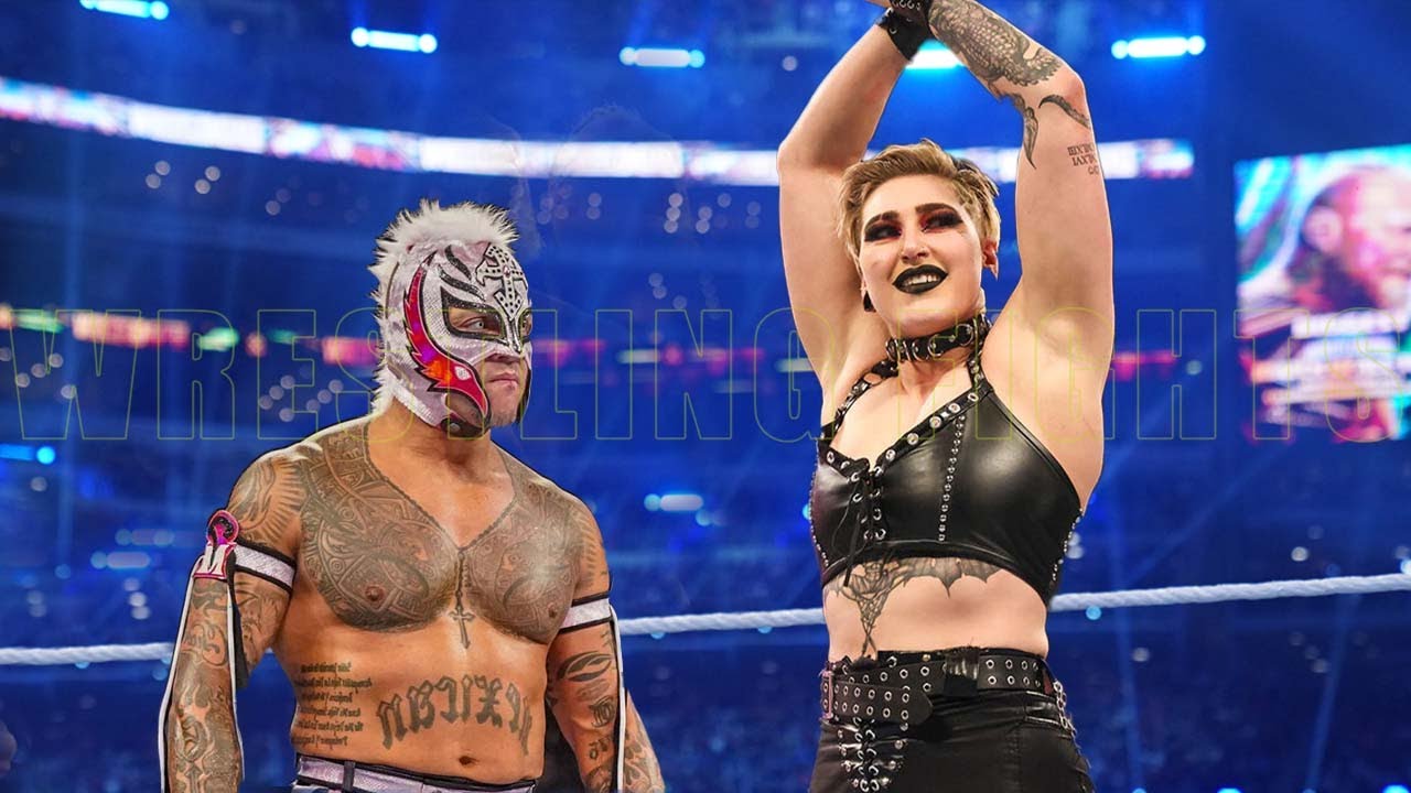 Rhea Ripley vs Rey Mysterio Match Wrestling Fights